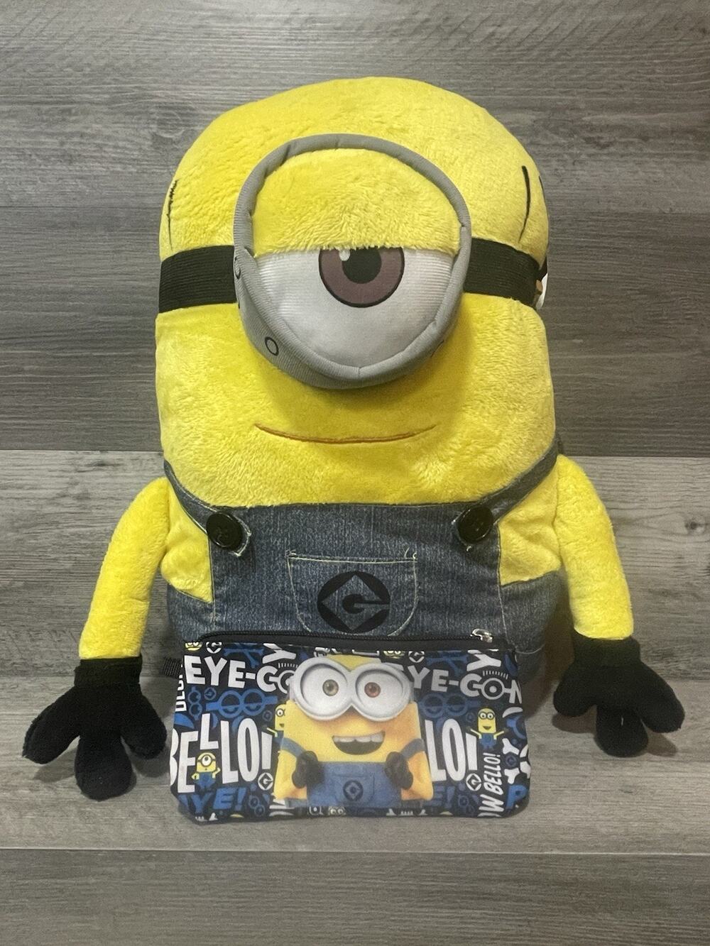1 Cnt Franco Manufacturing Co Despicable Me 3 Minion Mel Stuffed Pillow & Pouch